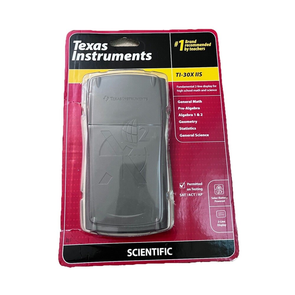 Texas Instruments TI-30XIIS Solar Scientific Calculator Open Package